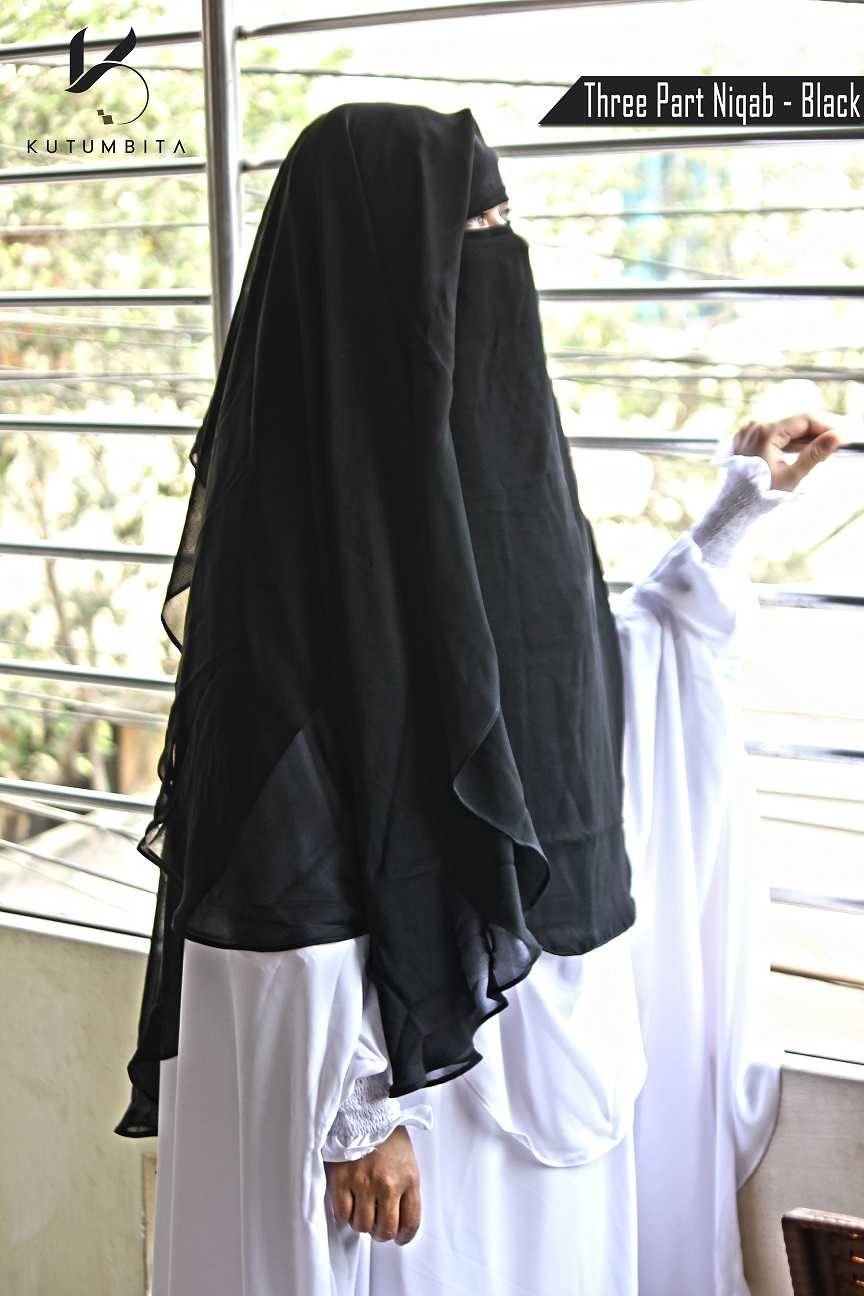 885613-1.-Three-Part-Niqab-Blacka