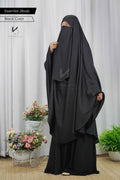 Essential Jilbab Black 1