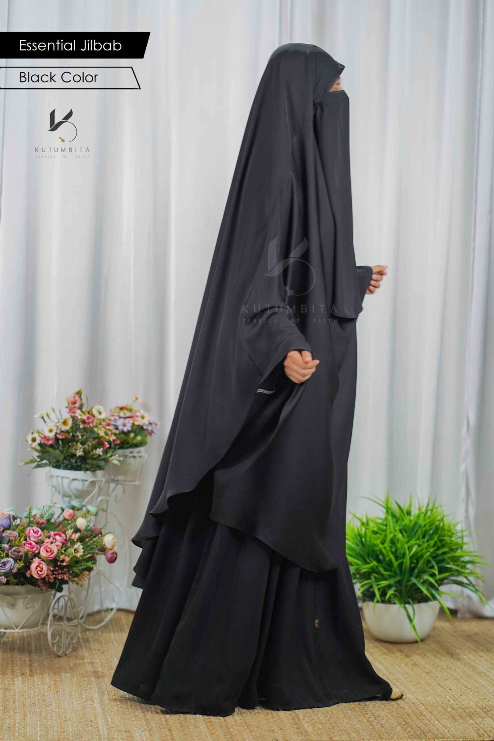 Essential Jilbab Black 2