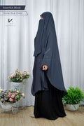 Essential Jilbab Stone Blue 1