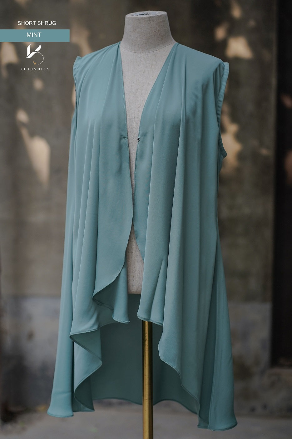 Short Shrug Mint