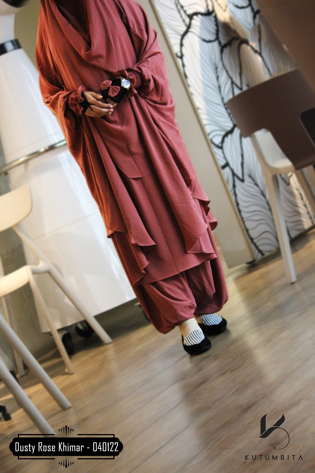 22. Special Khimar with Harem Pant Code 040122a (1)