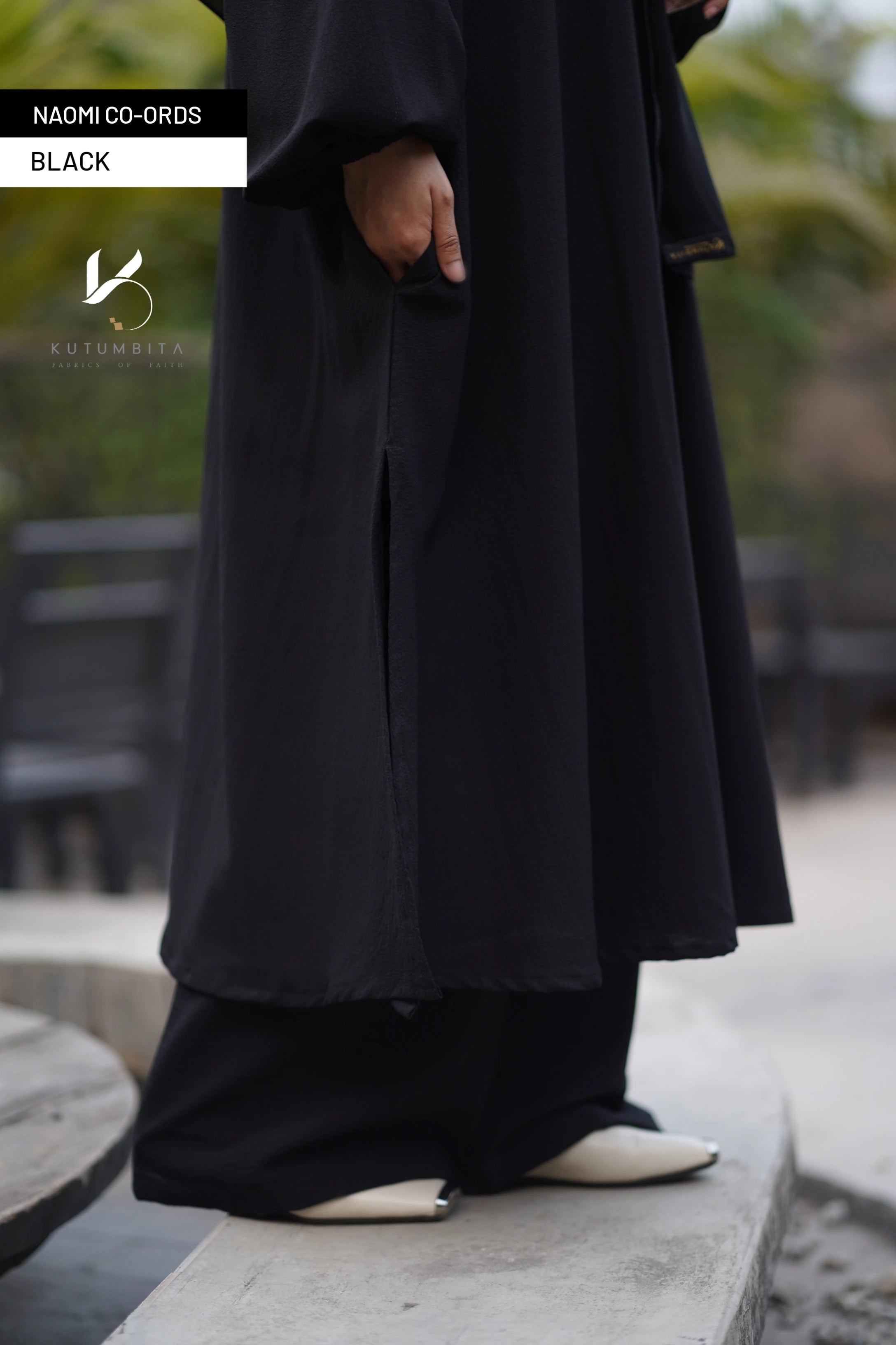 Naomi Co-Ords-Black
