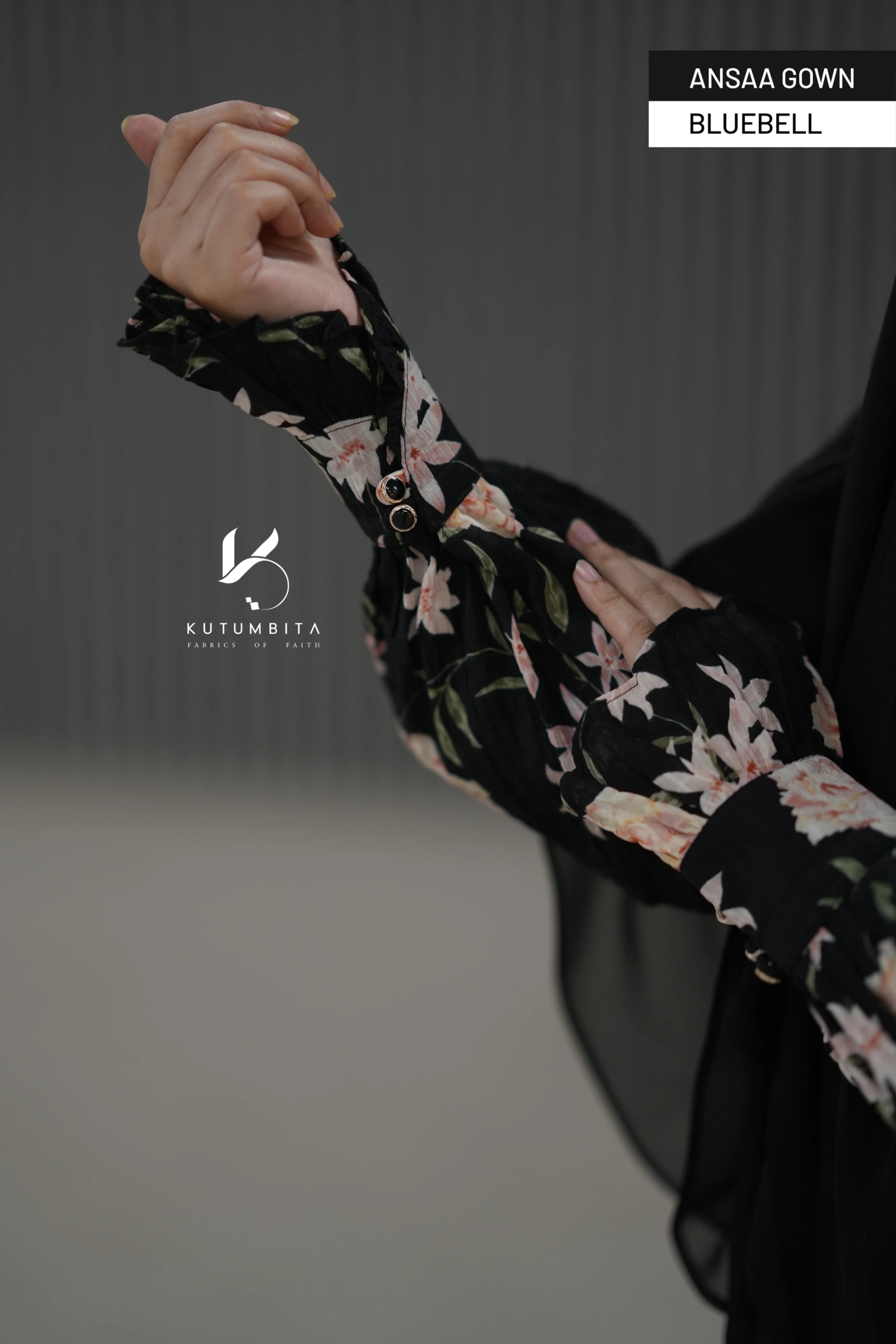 Ansaa Gown-Bluebell