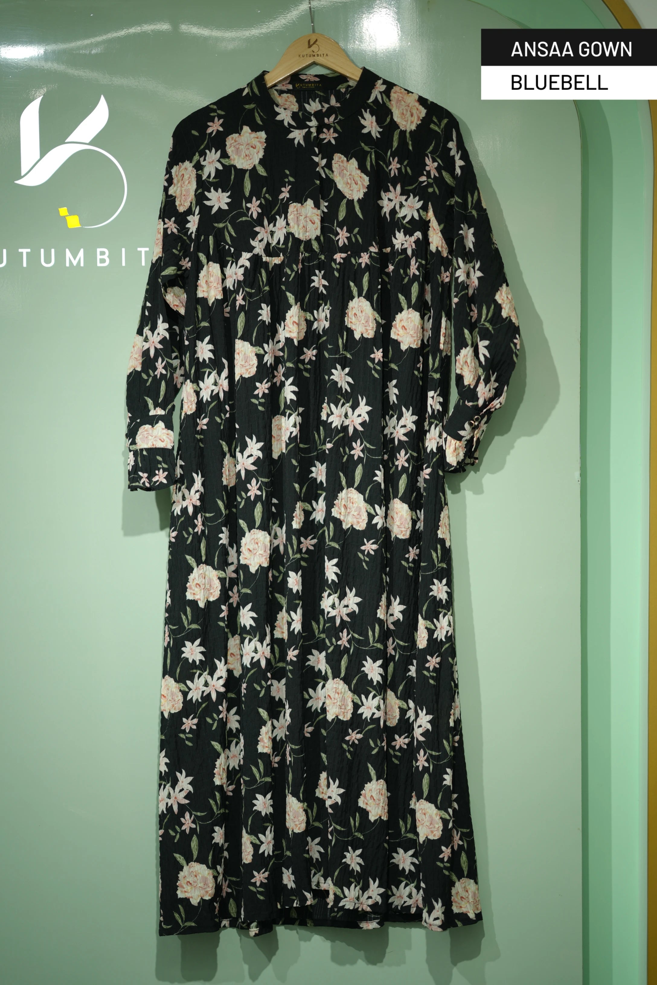 Ansaa Gown-Bluebell