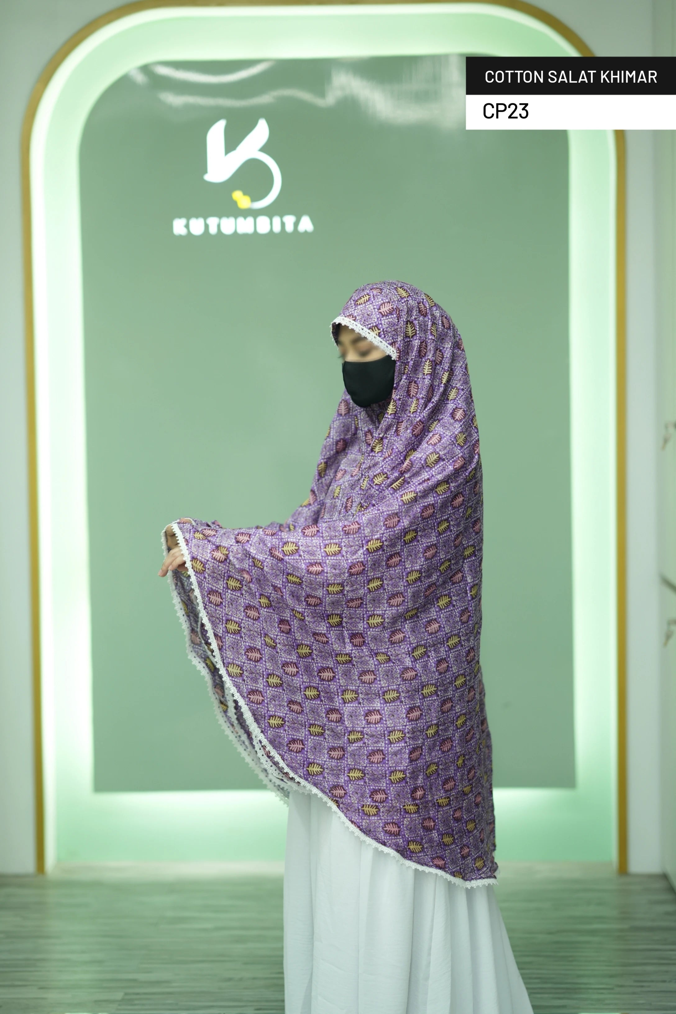 Cotton Salat Khimar-CP23