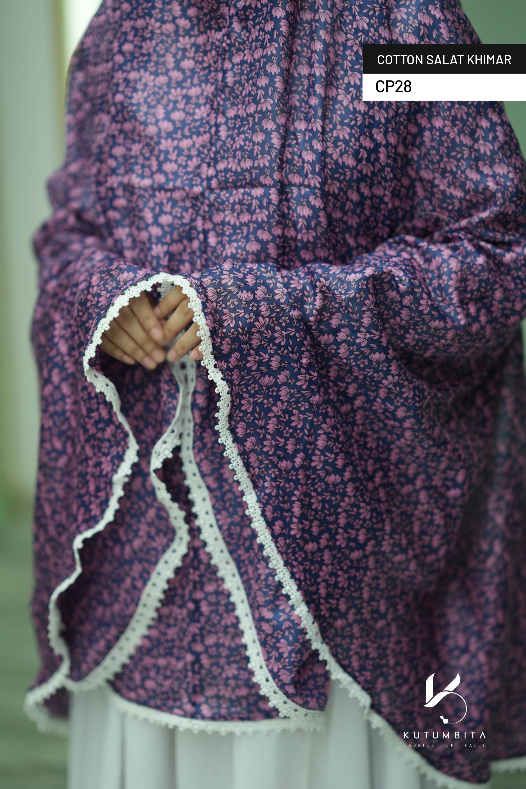 Cotton Salat Khimar-CP28