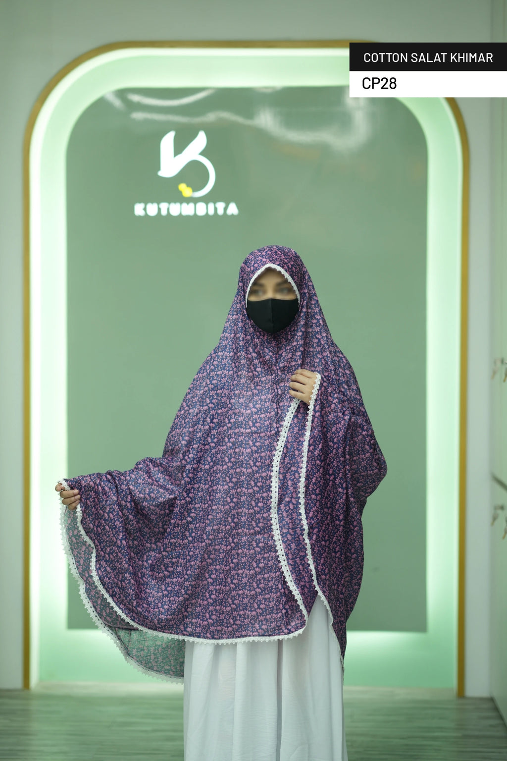 Cotton Salat Khimar-CP28