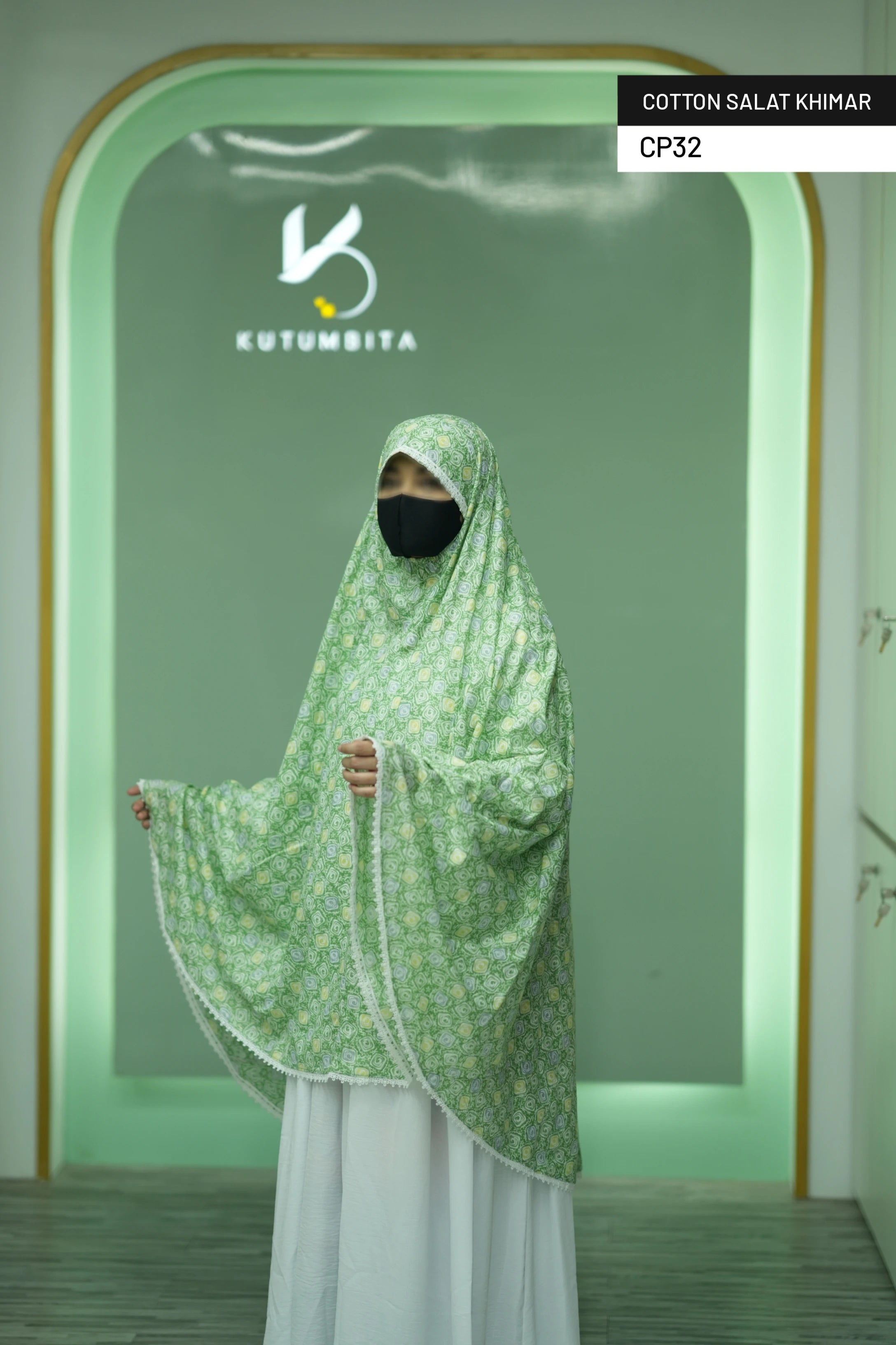 Cotton Salat Khimar-CP32