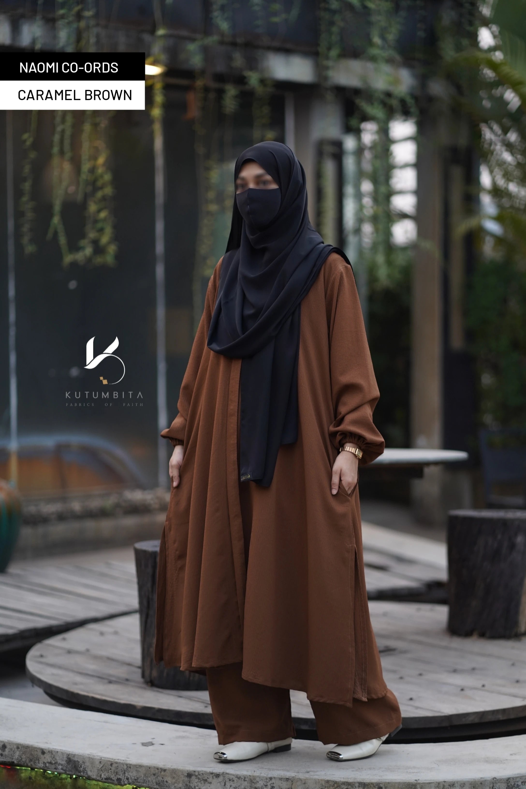 Naomi Co-Ords-Caramel Brown
