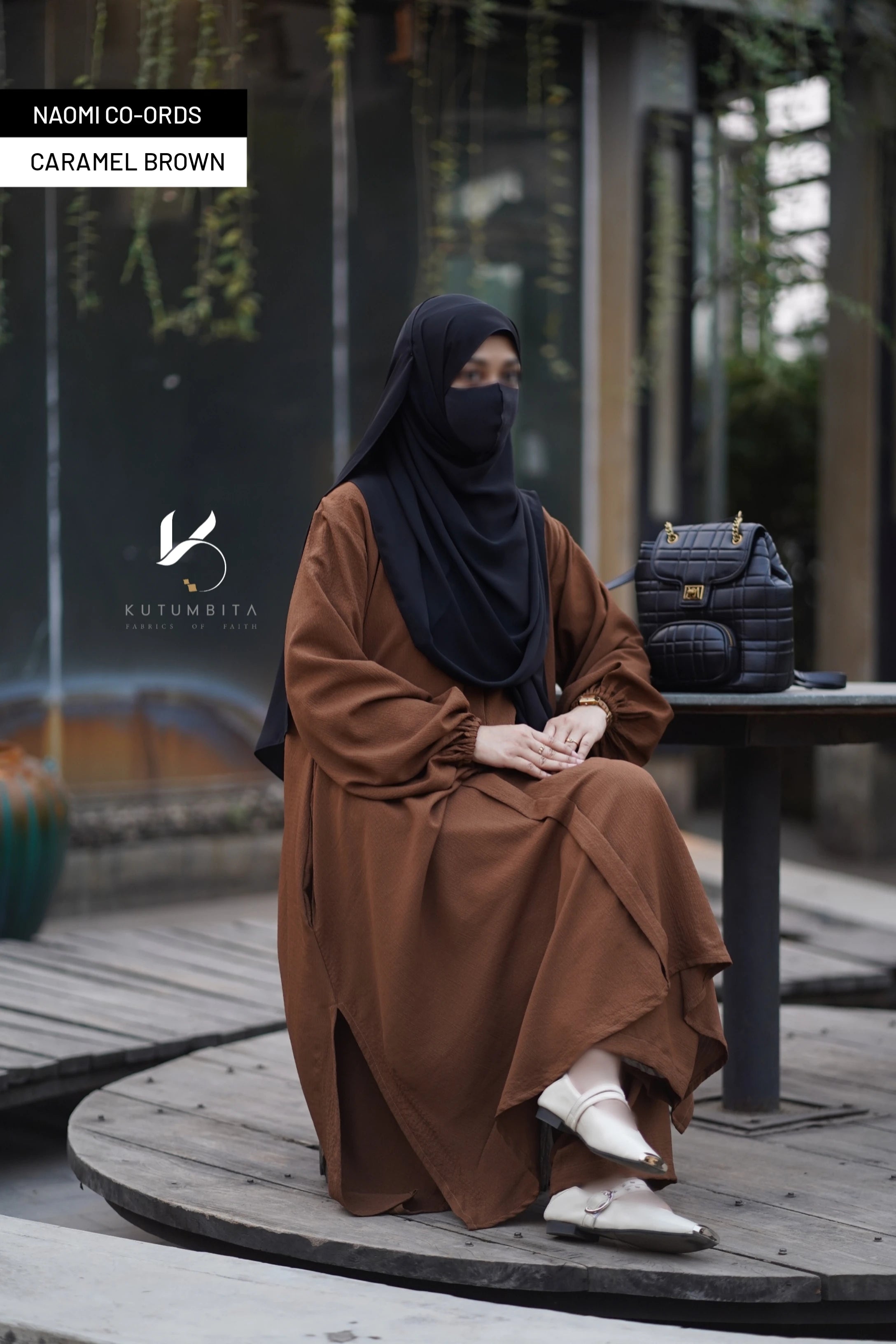 Naomi Co-Ords-Caramel Brown