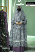 Extra Long Georgette Khimar- Liora