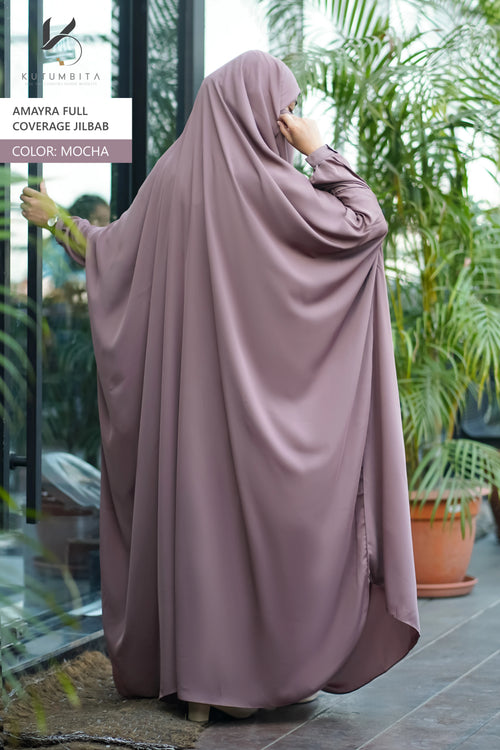 Amayra Full Coverage Jilbab -Mocha
