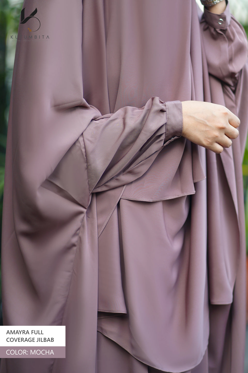 Amayra Full Coverage Jilbab -Mocha