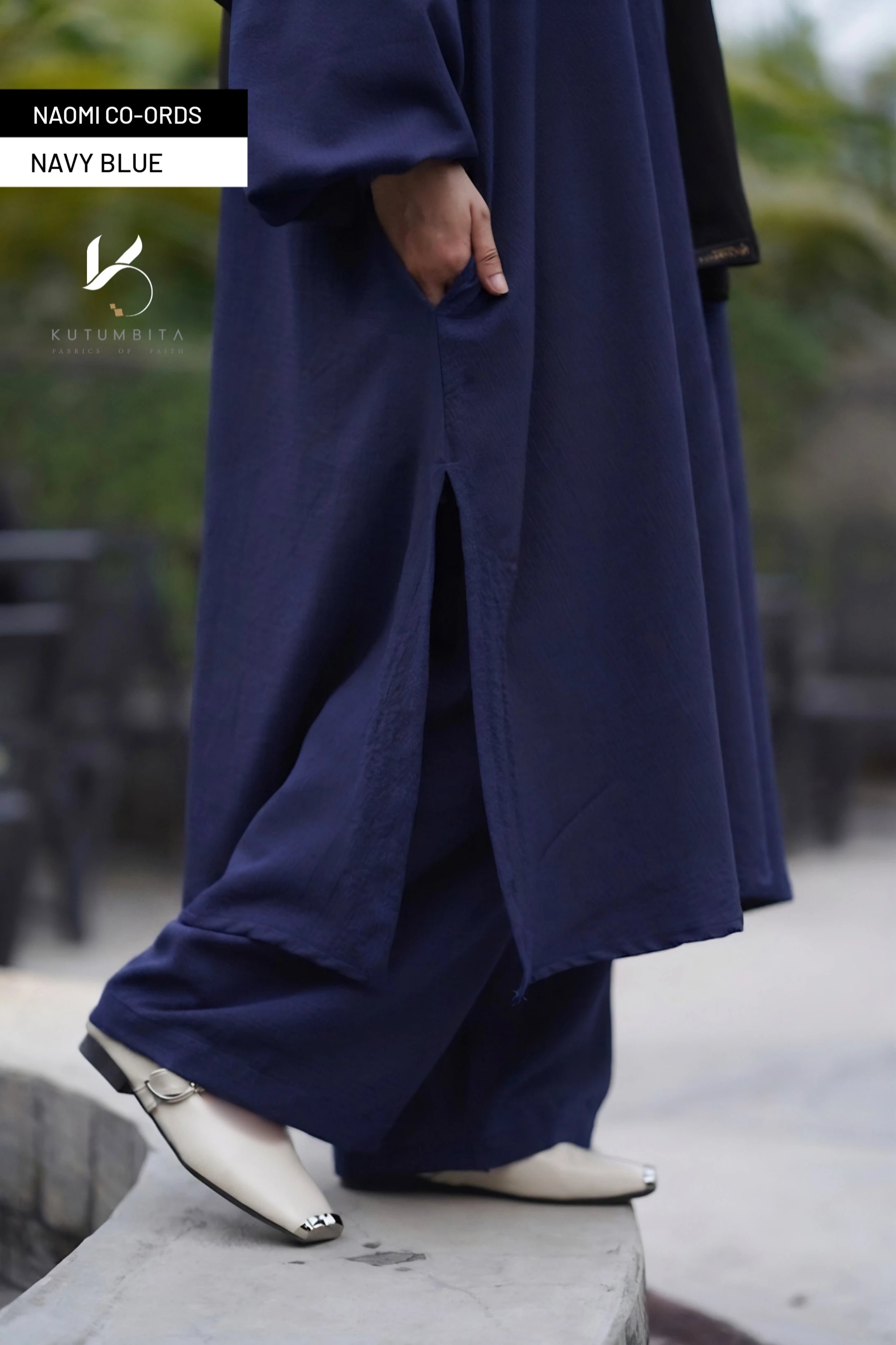 Naomi Co-Ords-Nevy Blue