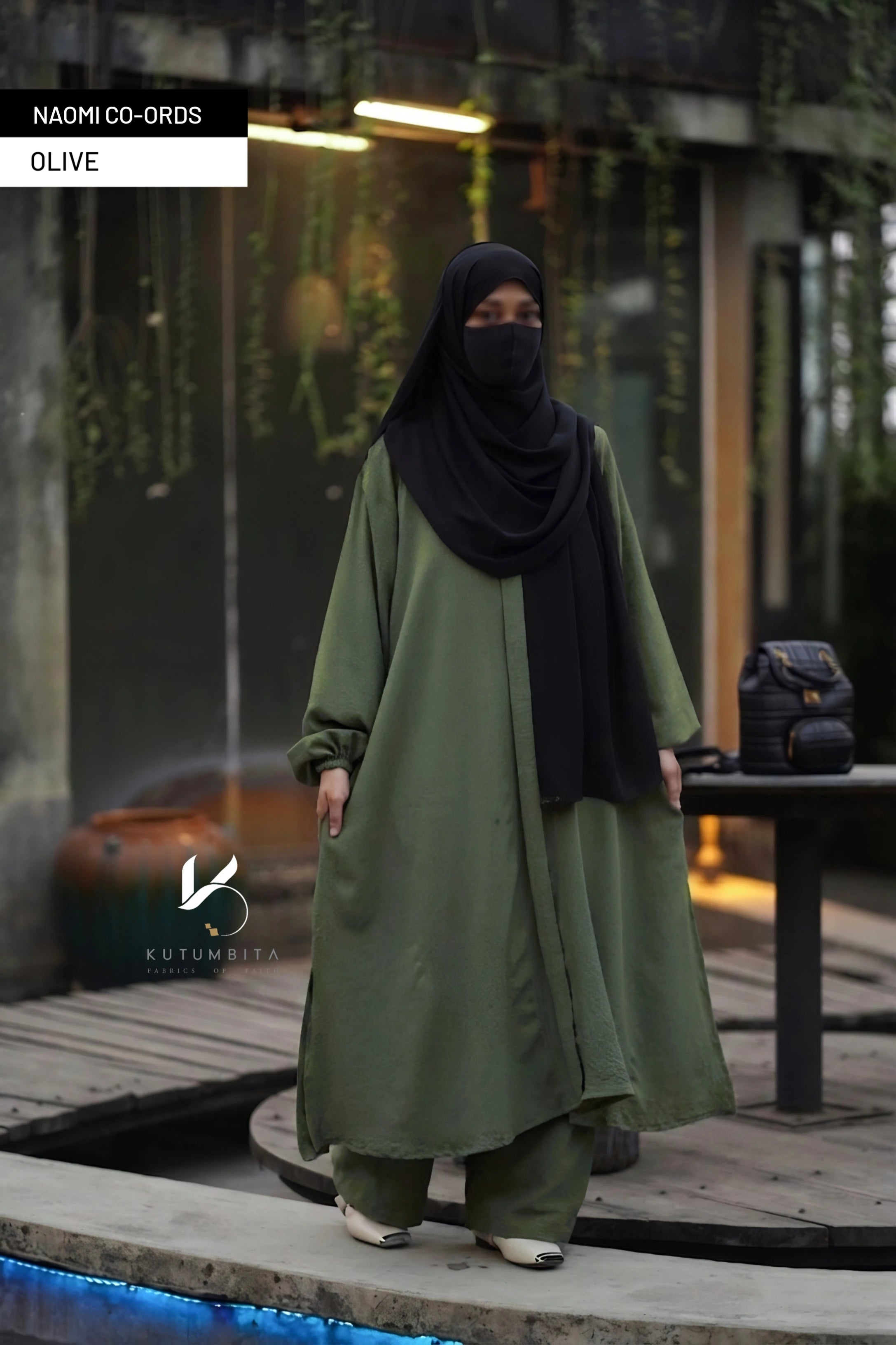 Naomi Co-Ords-Olive